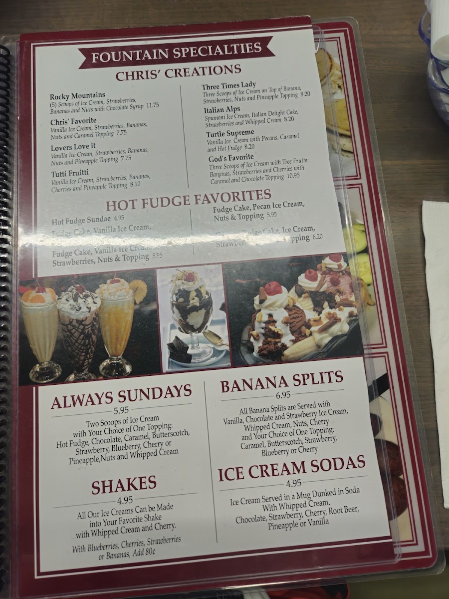 Rose Garden Cafe Menu - Image 3