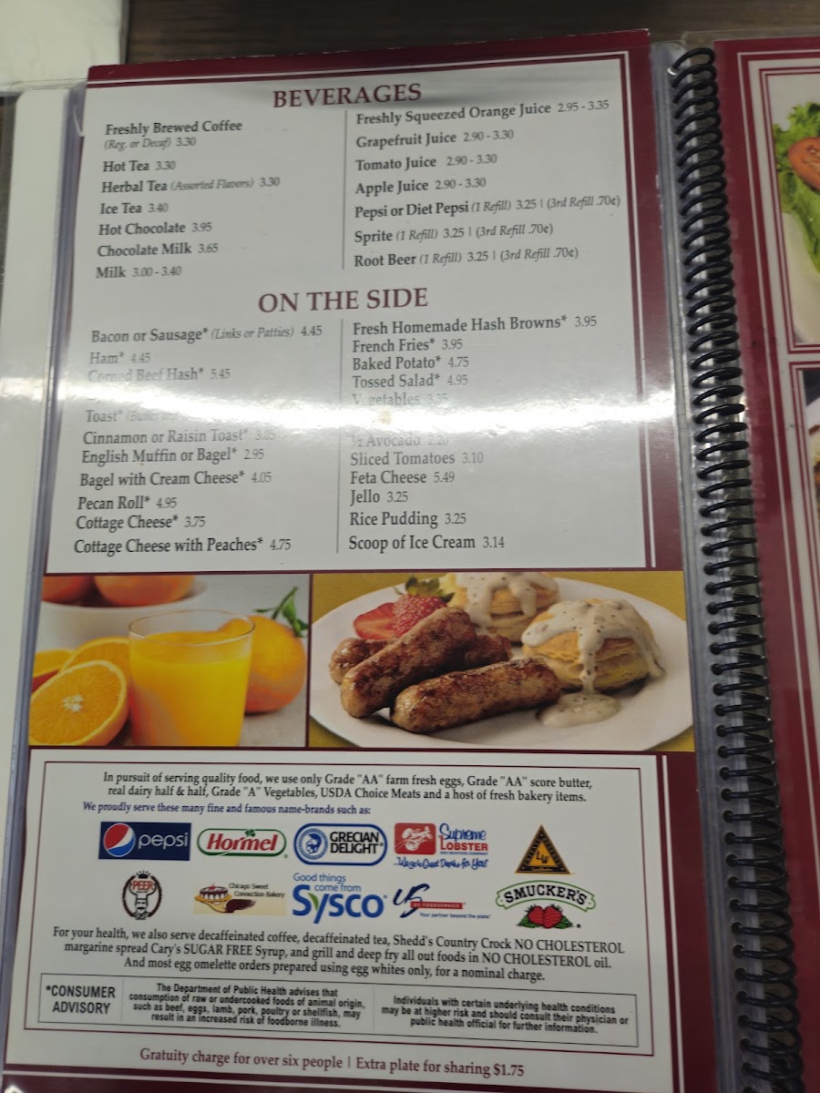 Rose Garden Cafe Menu - Image 4